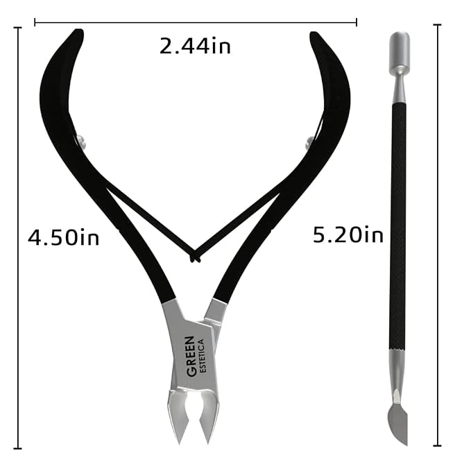 Professional Cuticle Trimmer Nail Cuticle Cutter Stainless Steel Cuticle Nippers - Image 6