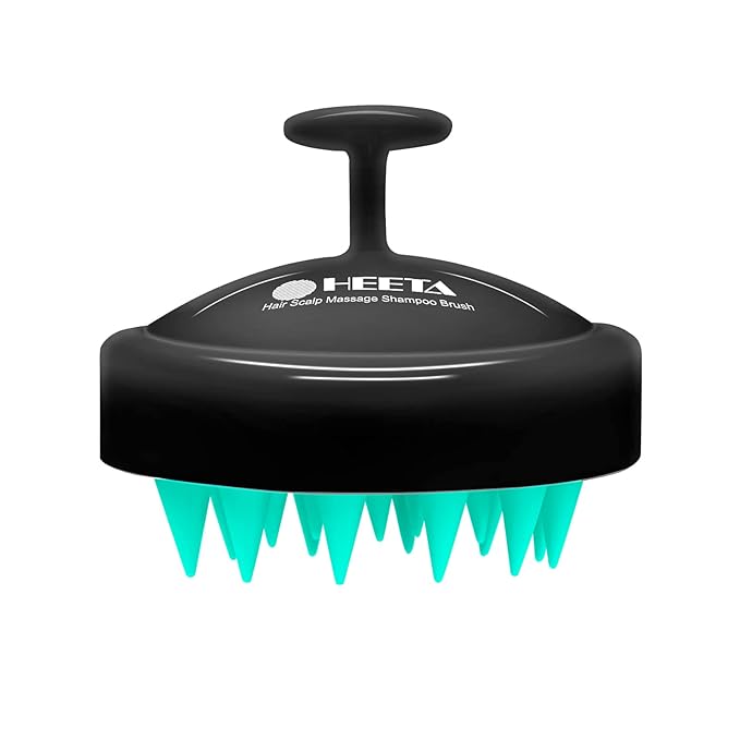 HEETA Scalp Massager Hair Growth, Soft Silicone Scalp Scrubber Shampoo Brush by HEETA