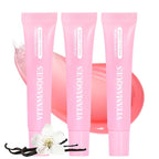 Vitamasques Lip Butter Balm Vanilla Creme Pack of 3, Korean Lip Balm by Vitamasques