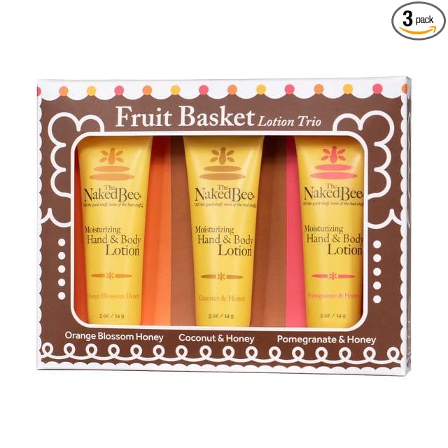 The Naked Bee Fruit Basket Lotion Trio by TheNakedBee
