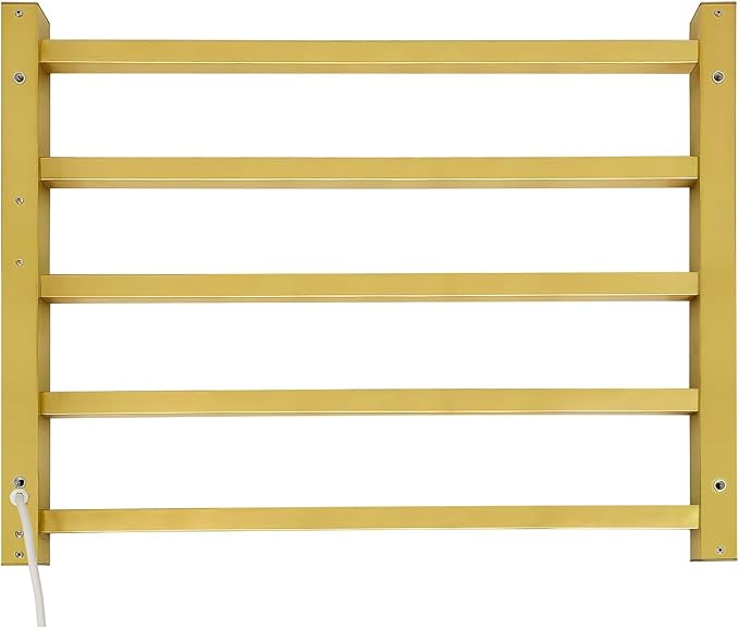 Luxury Heated Towel Rack Wall Mounted Towel Warmers, 5 Bars Towel Warmer Rack - Image 5