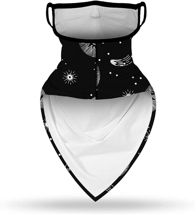 YAYOUREL Neck Gaiter Face Mask Bandanas - Image 4