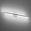 Ralbay 48" Matte Black Vanity Lights 48W Frosted Aluminum Modern LED Black by RalbayLighting