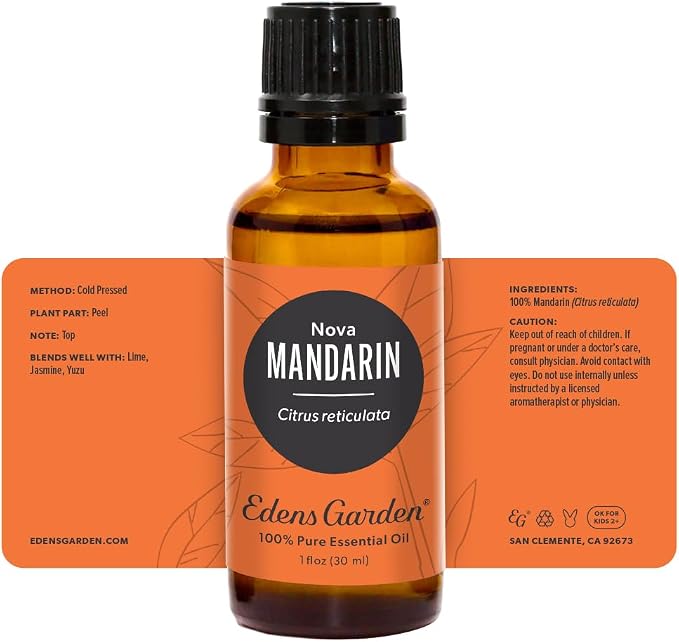 Edens Garden Mandarin- Nova Essential Oil- 100% Pure Premium Grade, Therapeutic - Image 8