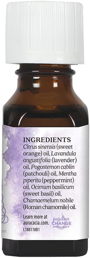 Aura Cacia Essential Solutions Chill Pill Stress Down Essential Oil, 0.5 Ounce - Image 2