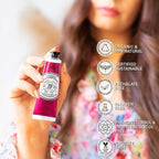 La Chatelaine 20% Shea Butter Hand Cream Travel Size, Organic Argan Oil - Image 3