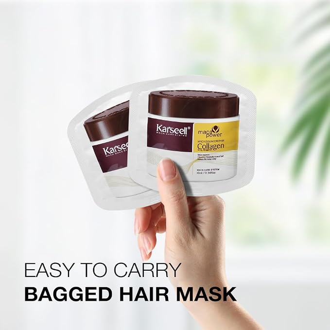 Karseell Collagen Hair Treatment Deep Repair Conditioning Argan Oil Collagen - Image 5