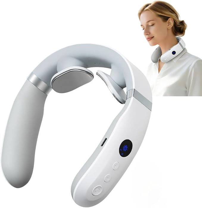 AiRunTech Neck Massager with Heat, Portable Electric Neck Massager with Heat by Unknown