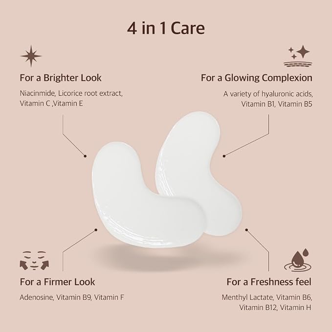 BRIGHT & GLOW REFRESHING HYDROGEL EYE PATCH - Image 6