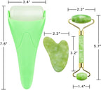AECW 3-in-1 Natural Jade Roller and Gua Sha Set - Image 7
