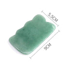 Gua Sha Facial Tool Natural Jade Stone Massage Board Tools - Image 6