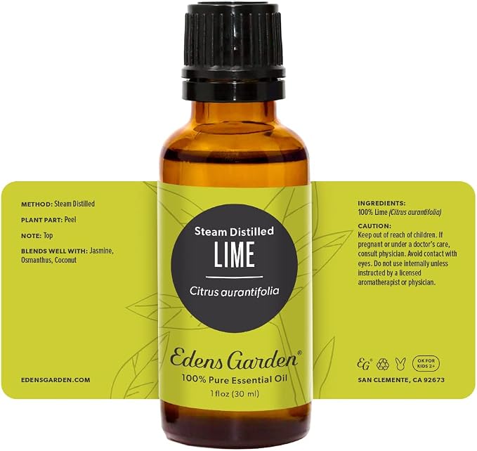 Edens Garden Lime- Steam Distilled Essential Oil- 100% Pure Premium Grade - Image 8