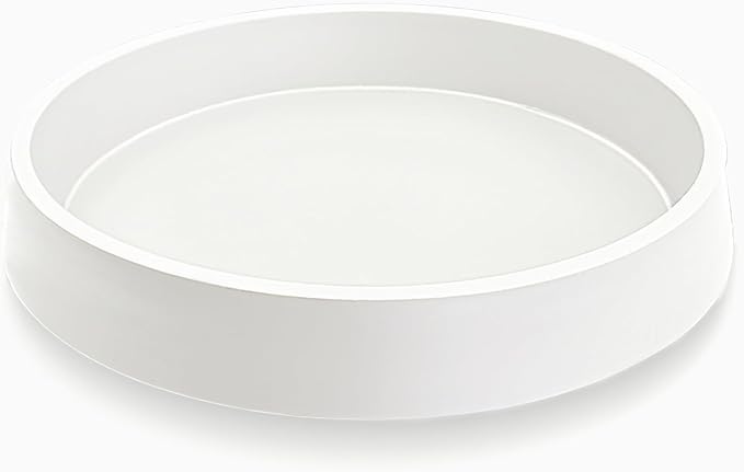 Plant Saucer Tray for Ceramic Plastic Pots, 12 inch Plant Saucers for Indoors by Bleuhome