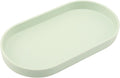 Green Small Tray, Oval Tray for Kitchen Counter, Bathtub Bathroom Vanity Items by VCREATC-VCREATEFORCUSTOMER