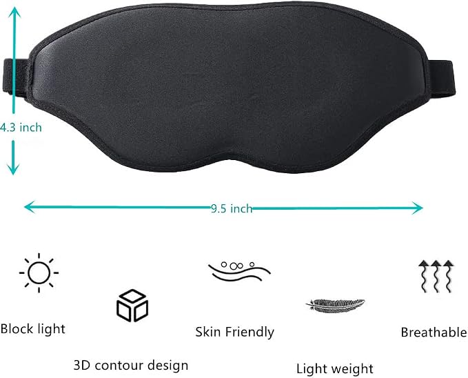 Tim & Tina 3D Sleep Eye Mask Blindfold - Image 5