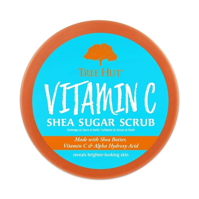 Tree Hut Vitamin C Shea Sugar Scrub, Mothers Day Gifts, Exfoliating Body Scrub - Image 2