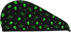 Galaxy Alien Hair Towel Wrap Microfiber Fast Drying Hair Turban - Image 7