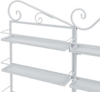 5 Tiers Wall-Mounted Nail Polish Storage Racks Metal Nail Polish Holder - Image 4