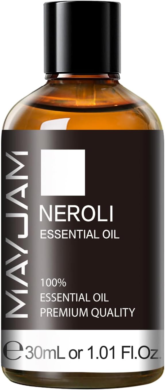 Neroli Essential Oil 30ML/ 1.01FL.OZ, MAYJAM Pure Neroli Oil by MAYJAM