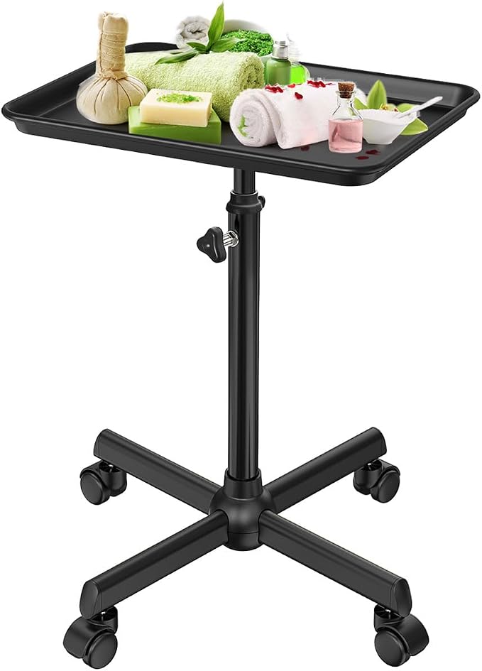 Salon Tray Cart Tattoo Tray Rolling Cart, Service Rolling Tray, Height - Image 8