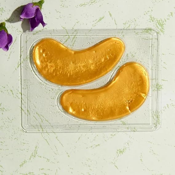 “24K Gold Eye Patches for Radiant, Youthful Eyes – Collagen & Hyaluronic Boost - Image 5