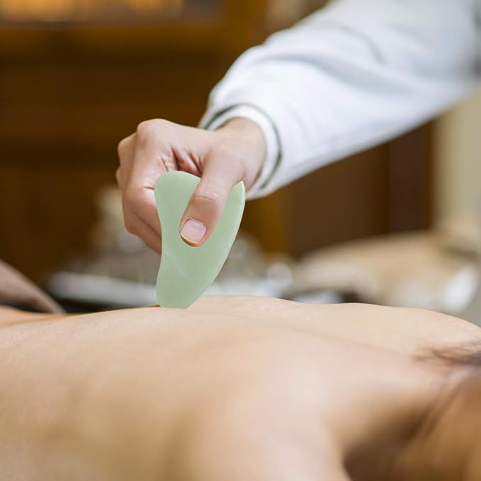 rosenice Jade Beauty Vessel Gua Sha Massage Tool Set - Image 6