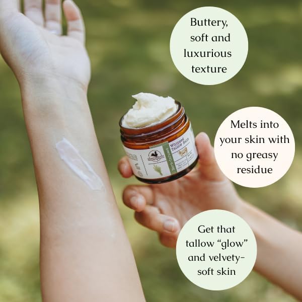 Hearth and Homestead: Handmade Blue Outback Australian Whipped Tallow Balm - Image 3