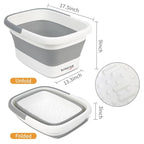 Foldable Foot Bath Basin, Collapsible Foot Soak Tub, Foot Tub - Image 2