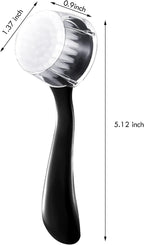 3 Pieces Facial Cleansing Brush Acrylic Handle Face Scrubbers Soft Bristle - Image 6