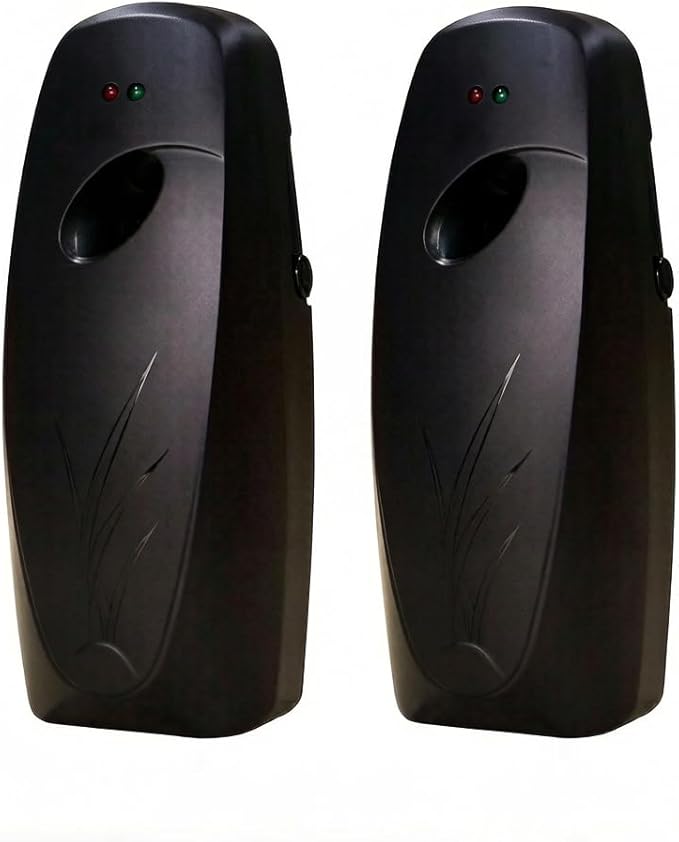 Automatic Air Freshener Spray Dispenser 2-Pack, Wall Mount or Tabletop by simpdecor