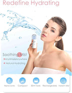 GIVERARE 2 Pack Nano Facial Steamer, Handy Mini Mister, USB Rechargeable Mist - Image 3