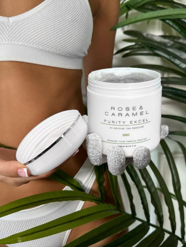 Rose & Caramel Purity Excel 60 Second Miracle Express Self Tan Remover & - Image 9