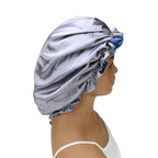 Adjustable Silk Satin Bonnet Hair Care Caps - Image 9