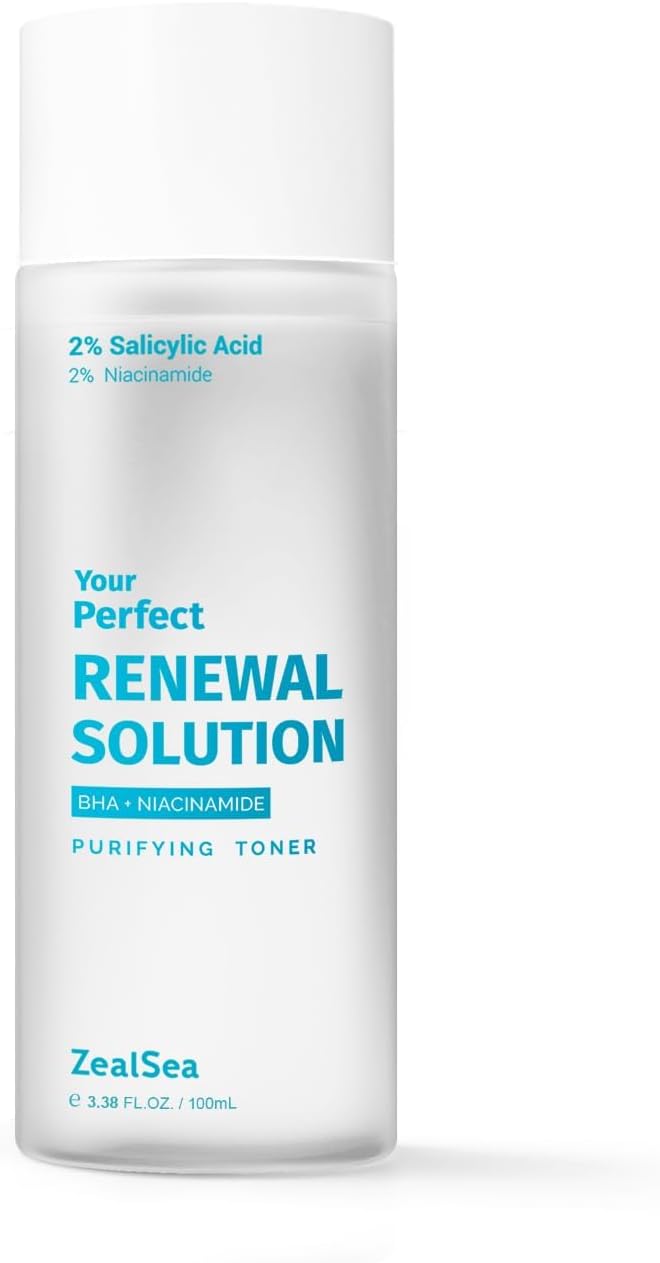 ZealSea Salicylic Acid Toner, BHA Liquid Exfoliant, Pore Minimizer by ZealSea