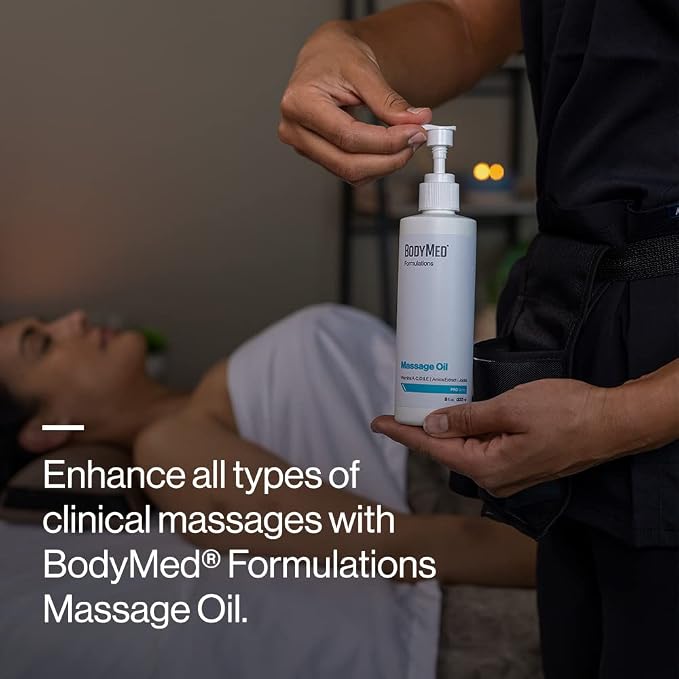 BodyMed Formulations Massage Oil, 8 oz. – Fragrance-Free, All-Natural Oil - Image 7
