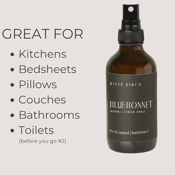 River Birch Bluebonnet Scented Linen and Room Spray | Home Fragrance | 4 oz - Image 5