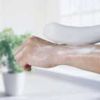 Body Back Bath Brush, Curve Long Handle Mesh Bag Sponge, Replaceable Scrubbing - Image 6