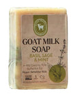 Honey Sweetie Acres Basil, Sage & MInt Goat Milk Soap by HoneySweetieAcres