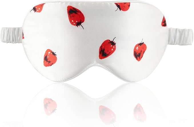 THXSILK Sleep Mask 100% 19 Momme Pure Mulberry Silk Super Smooth Cooling by THXSILK