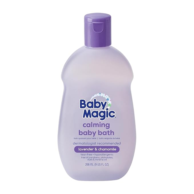 Baby Magic Calming Baby Bath, Lavender & Chamomile Scent, Specially Formulated by BabyMagic