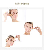 Beauty Bar 24k Golden Pulse Facial Massager, T-Shape Electric Sign Face Massage - Image 4