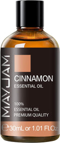 Cinnamon Essential Oil 30ml/1.01fl.oz, MAYJAM Premium Cinnamon Oils by MAYJAM