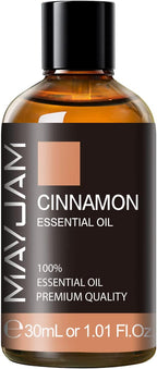 Cinnamon Essential Oil 30ml/1.01fl.oz, MAYJAM Premium Cinnamon Oils by MAYJAM