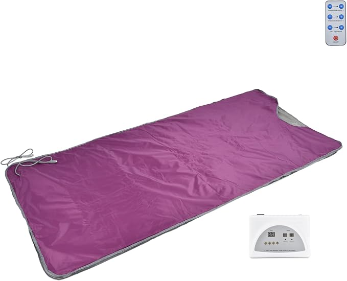 Srliya Far Infrared Sauna Blanket, Sweat Steaming Heating Detox Therapy Blanket by Srliya