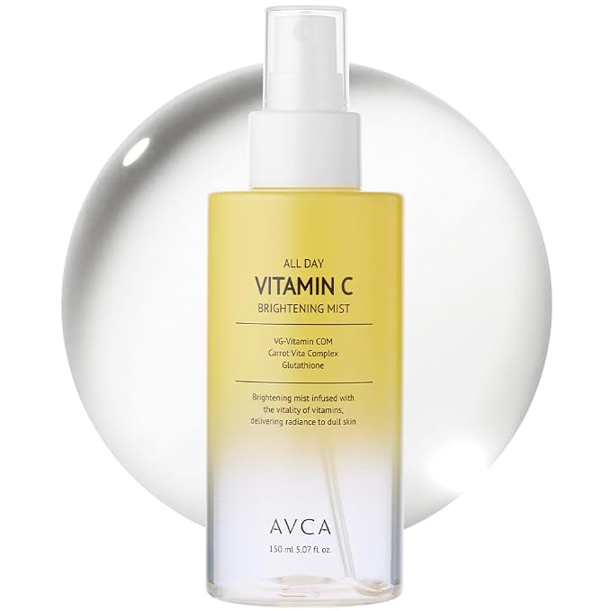 AVCA All Day Vitamin C Brightening Face Mist – Hydrating & Revitalizing Facial by AVCA