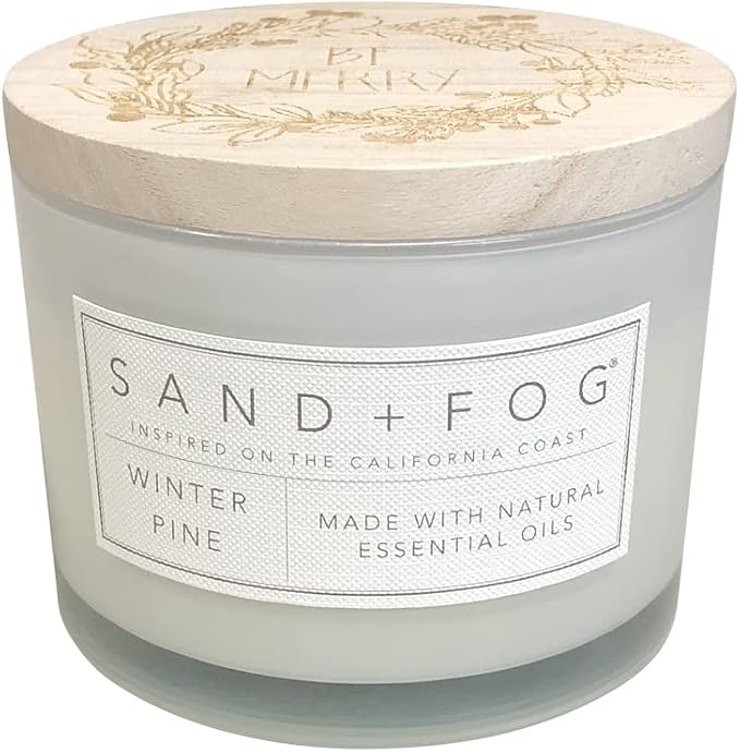 Sand + Fog Scented Candle by SandFogHome