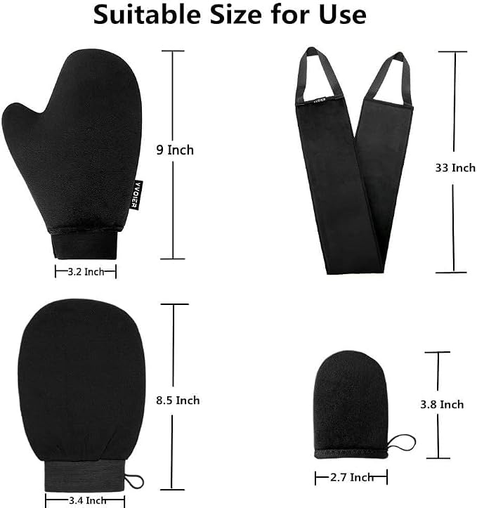 Yvoier Self Tanning Mitt Applicator Kit 4 in 1 Self Applicator Set - Image 6