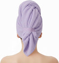 KEEPOZ Cotton Hair Towel Quick Dry Hair Towel Hair Drying Towels Suitable by KEEPOZ