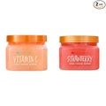 Tree Hut Vitamin C and Strawberry Shea Sugar Body Scrubs, Both 18 oz, Ultra by Unknown