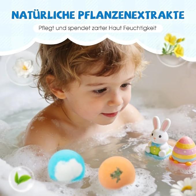 12-Piece Bath Bomb Gift Set for Kids, Bath Bombs for Kids - Image 3